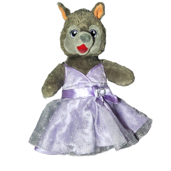 BAB 16" Violet the Wolf in a Dress - Picture 1 of 4